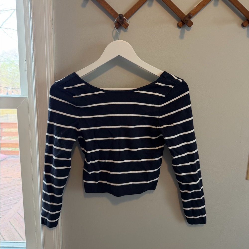 Zara Boatneck Top